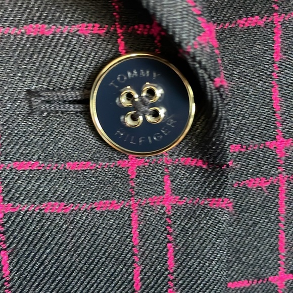 Tommy Hilfiger - Navy & Pink Blazer - Picture 4 of 4